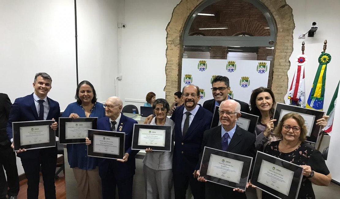 Câmara de Maceió promove sessão solene para entrega de comendas