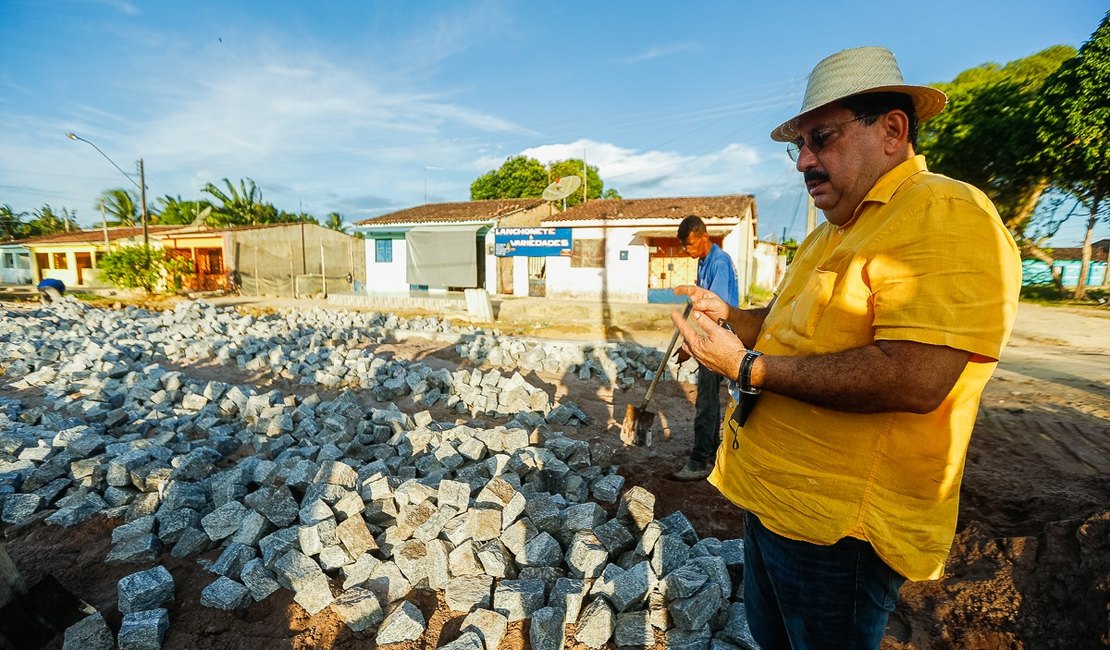 Moradores de conjunto serão beneficiados com pavimentação e drenagem em Rio Largo