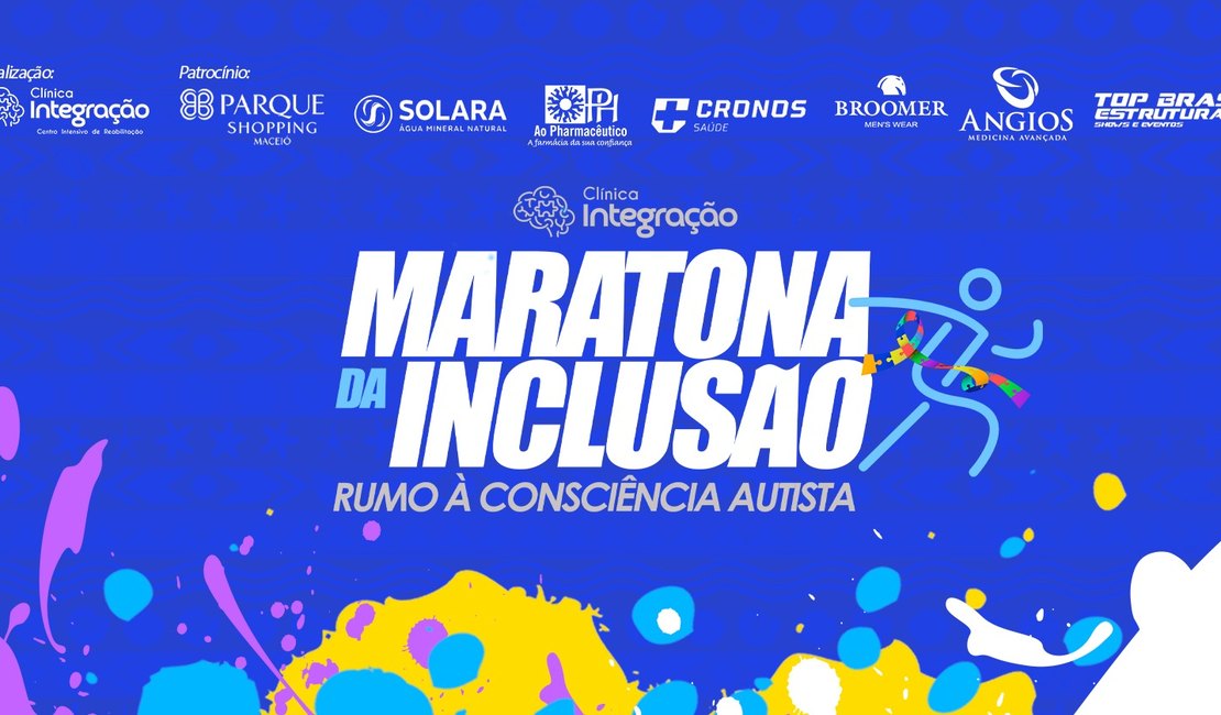 Maratona promove a conscientização sobre a importância da inclusão