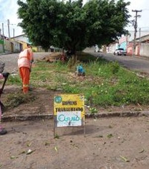 Bairro São Luiz é mais uma comunidade a receber as ações do mutirão de limpeza em Arapiraca