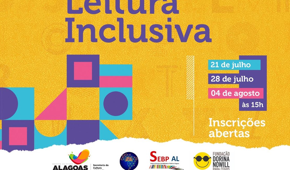 Biblioteca Graciliano Ramos realiza Oficina sobre Leitura Inclusiva