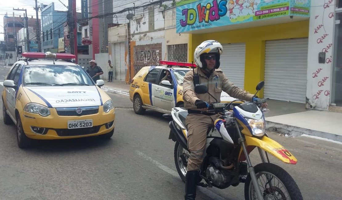 Agentes de trânsito planejam realizar paralisação de 48 horas em Arapiraca