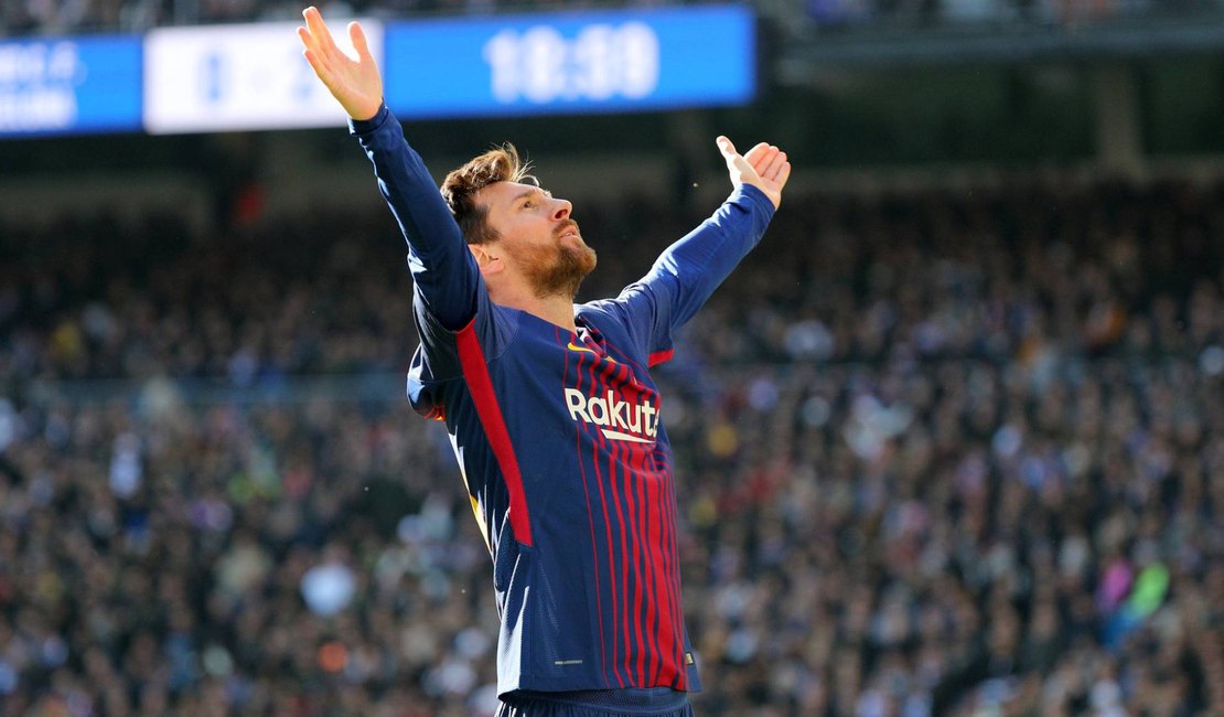 Messi dá vitória ao Barcelona no Espanhol em estreia de treinador