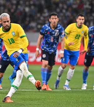 Brasil tem dificuldades, mas supera defesa do Japão e vence amistoso: 1 a 0
