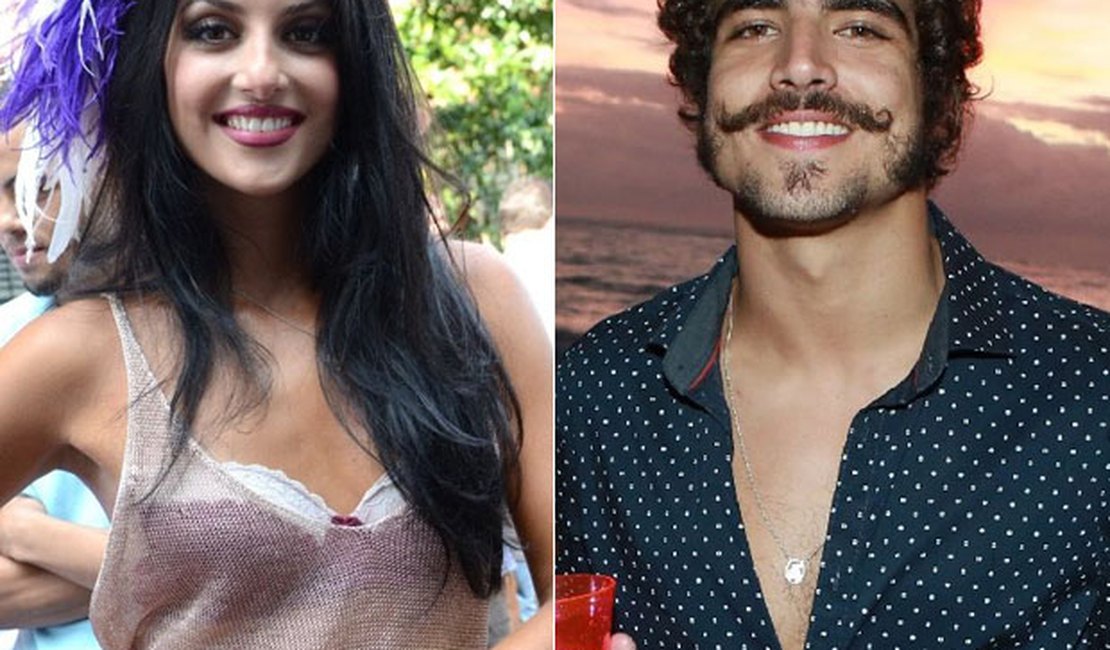 Caio Castro e atriz de malhação são flagrados aos beijos em festa no RJ