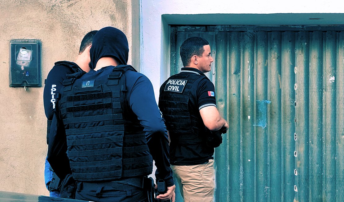 Operação da Polícia Civil tem saldo de 21 presos no interior de Alagoas