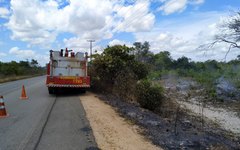 O incêndio aconteceu no povoado Capela
