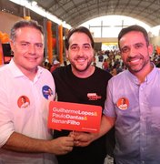 Guilherme Lopes leva milhares de pessoas para o lançamento da sua pré-candidatura