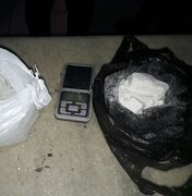 Jovem é preso com 100g de cocaína na Grota do Rafael