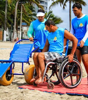 Praia Acessível celebra o Dia das Pessoas com Deficiência