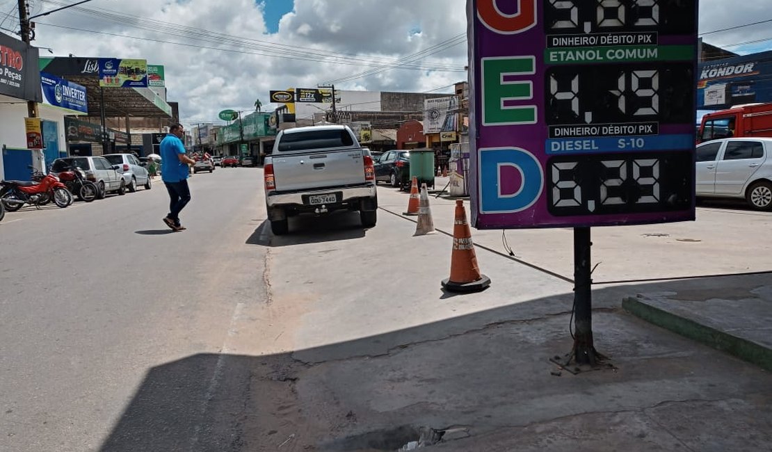 [Vídeo] Após três semanas de queda, preço médio da gasolina volta a subir em Arapiraca