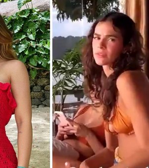 Rafa Kalimann nega mal-estar com Bruna Marquezine em viagem: 'Briga sem credibilidade'