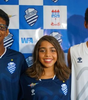 Azulão apresenta atletas do projeto 'CSA Olímpico'
