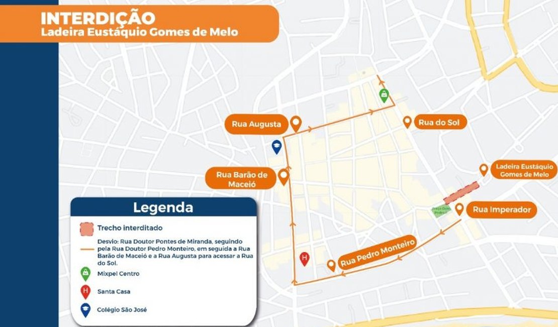Ruas em Maceió serão interditadas neste domingo (10) para procissão anual