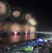 São esperadas 2,8 milhões de pessoas no réveillon de Copacabana