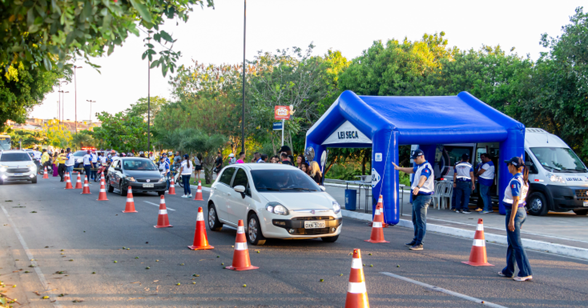 Detran Realiza Blitz Educativa Da Lei Seca Para Conscientizar