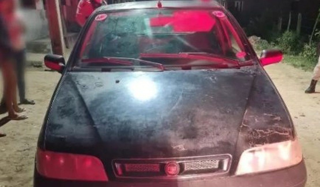 Suposto atentado em Porto Real do Colégio deixa veículo crivado de balas
