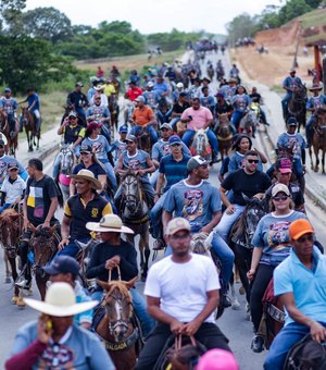 Cavalgada de São José une tradição e fé em Porto Calvo