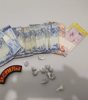 Dupla é detida suspeita de tráfico drogas em Novo Lino