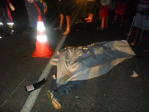Condutor de motocicleta morre em colisão com F4000 na AL -110