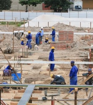 Obras estaduais geram mais de sete mil empregos em Alagoas