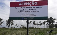 Prefeitura instala placas em praias de Marechal