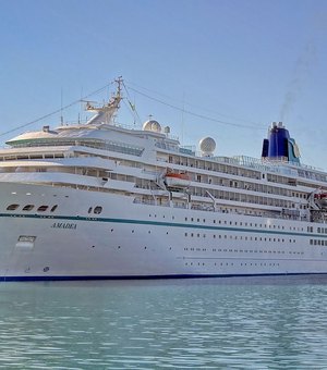 Turismo: Maceió recebe primeiro navio de Cruzeiro do ano neste domingo 