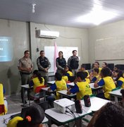 Polícia Militar promove palestra educativa em escola de Campestre