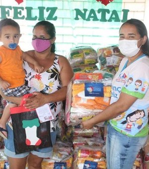 Canoa Solidária: Cestas básicas são entregues a 500 famílias carentes de Lagoa da Canoa