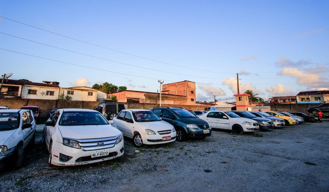 Leilão: veículos estão disponíveis para visitação