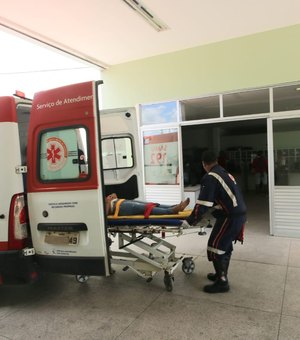 Colisão frontal deixa motociclista ferido na AL 115, em Arapiraca