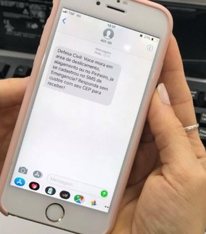 Moradores do Pinheiro receberão SMS para se cadastrar em serviço de alerta