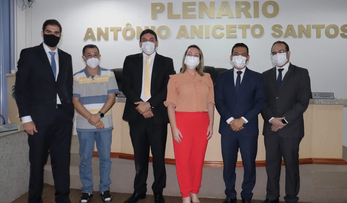 Vereadores escolhem Davi Maia como cidadão honorário de Pilar
