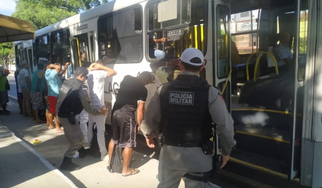 Mês de junho sem assalto a ônibus em Maceió, aponta SSP