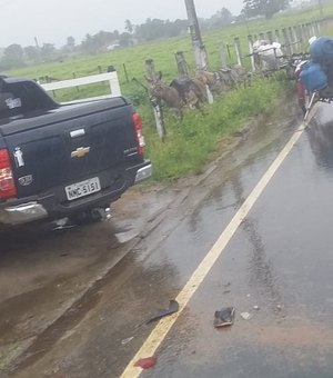 Colisão entre carro e moto deixa uma vítima fatal na zona rural de Igrela Nova