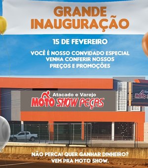 Moto Show Peças inaugura maior centro de distribuição de Alagoas