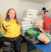 SMTT de Arapiraca entrega cestas de alimentos para famílias desabrigadas pelas chuvas em Arapiraca