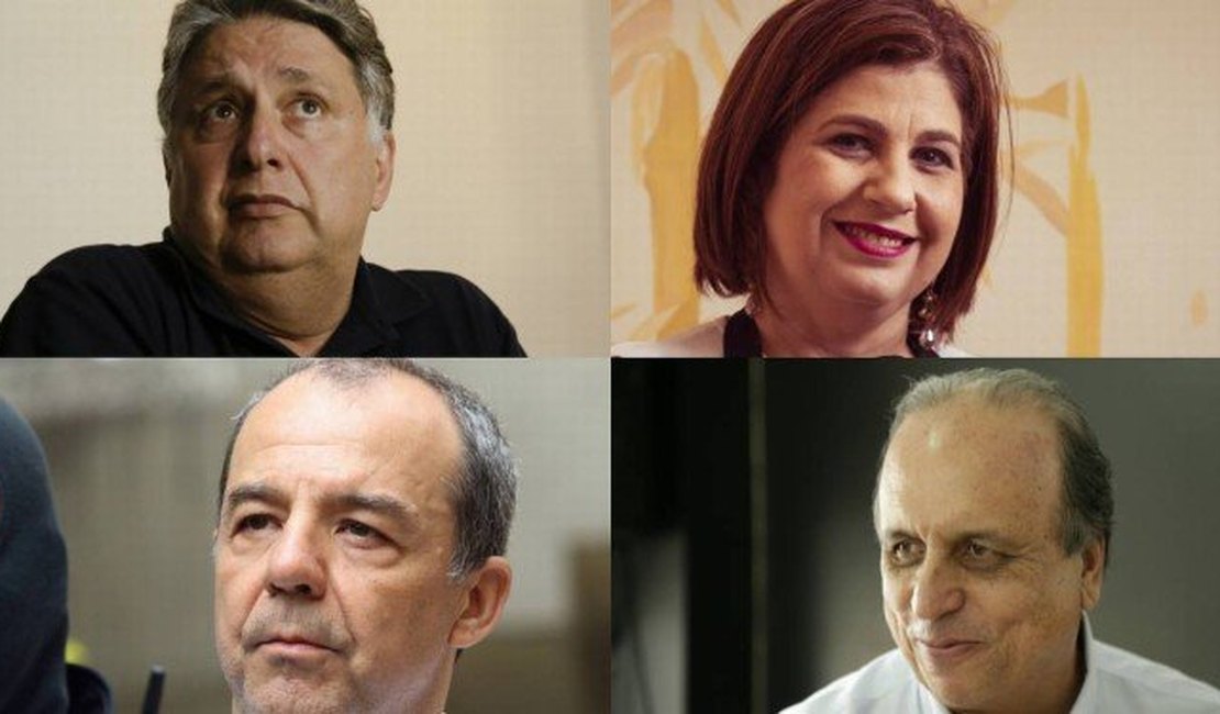 Em duas décadas, os quatro governadores eleitos do Rio foram presos