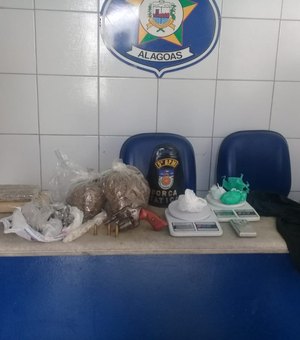 Polícia prende homem suspeito de comandar tráfico de drogas no Cleto Marques