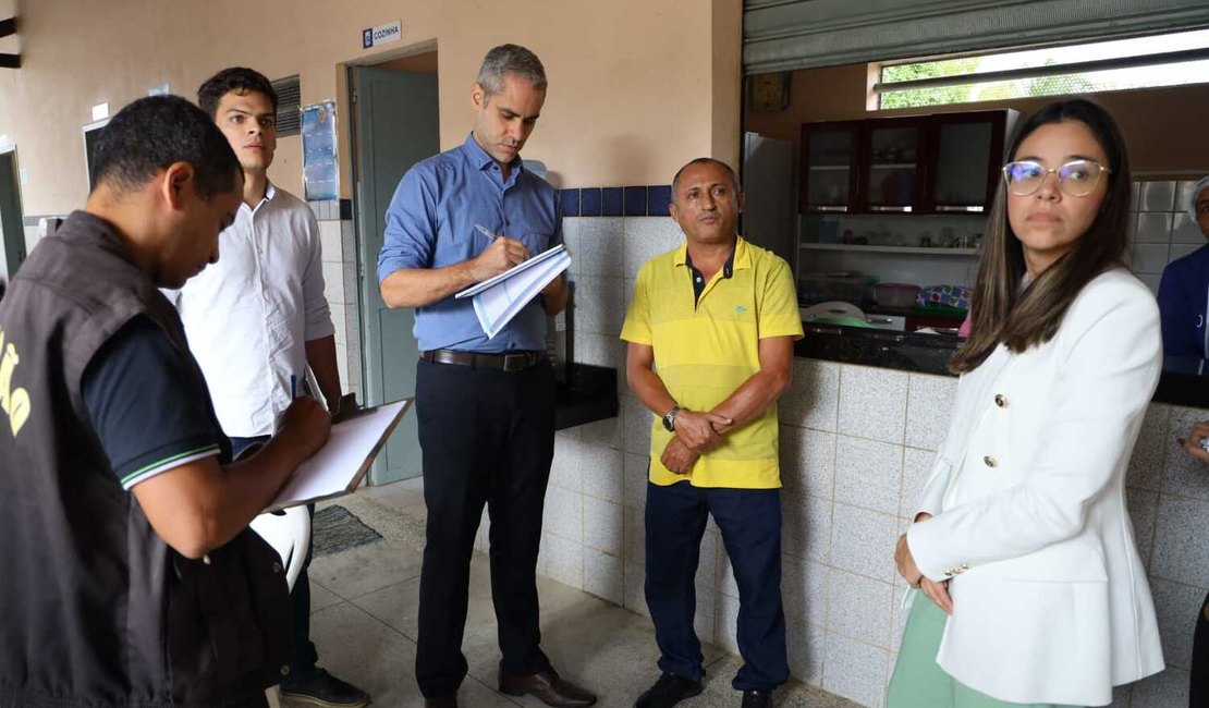Projeto Sede de Aprender fiscaliza escolas em São Sebastião e Major Izidoro