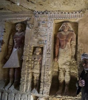 Tumba de 4,4 mil anos é descoberta em Saqqara, no Egito