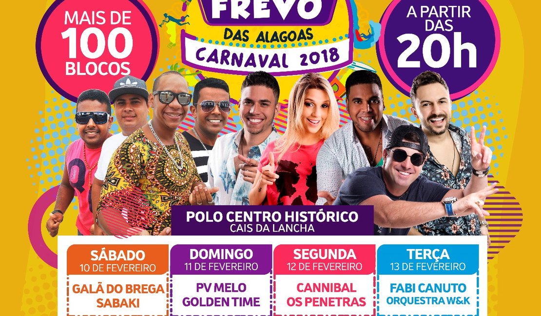 Prefeitura de Marechal Deodoro divulga programação do Carnaval 2018