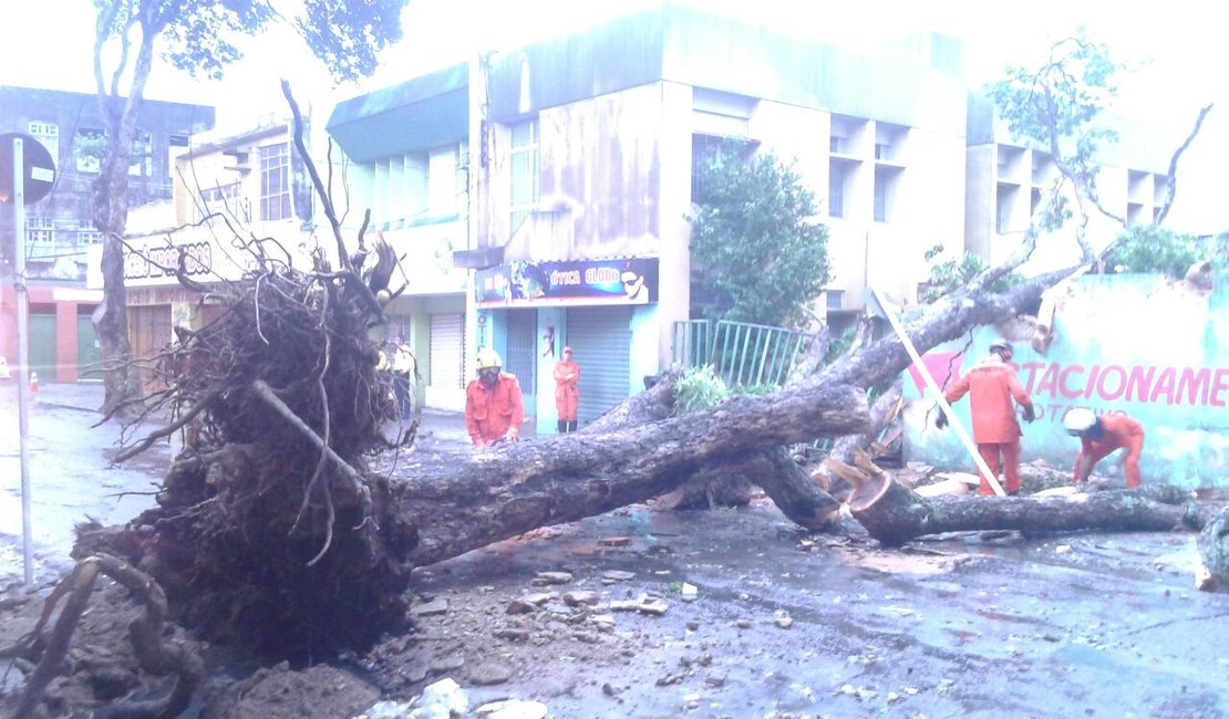 [Vídeos] Chuva alaga ruas e causa vários problemas em Maceió e Região Metropolitana 