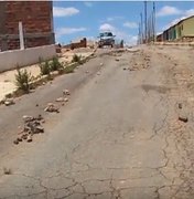 Chuvas mostram falta de infraestrutura no Residencial Vale da Perucaba, em Arapiraca