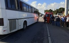 Acidente na BR-104, em Rio Largo