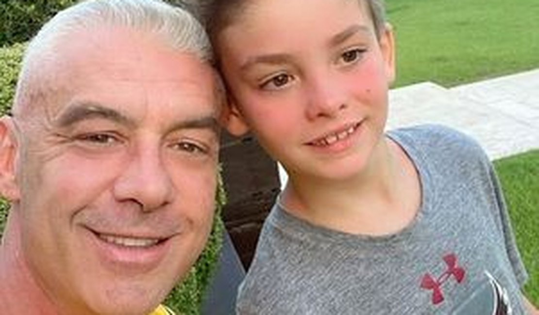 Após vencer câncer, Alexandre Correa se declara ao filho