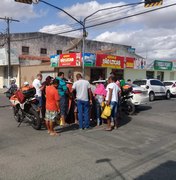 Colisão deixa duas mulheres feridas em Arapiraca
