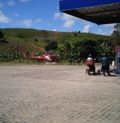 Criança em estado grave é transferida para HGE em helicóptero do Samu