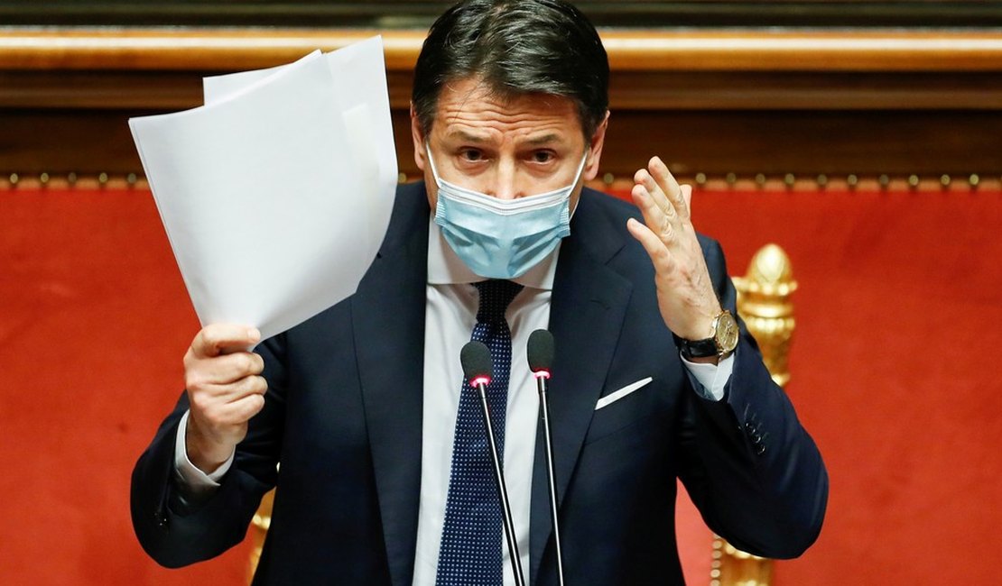 Premiê da Itália renuncia em meio a críticas sobre o combate à pandemia