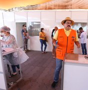 Prefeito de Rio Largo acompanha aplicação da 3ª dose em idosos e pessoas com comorbidades